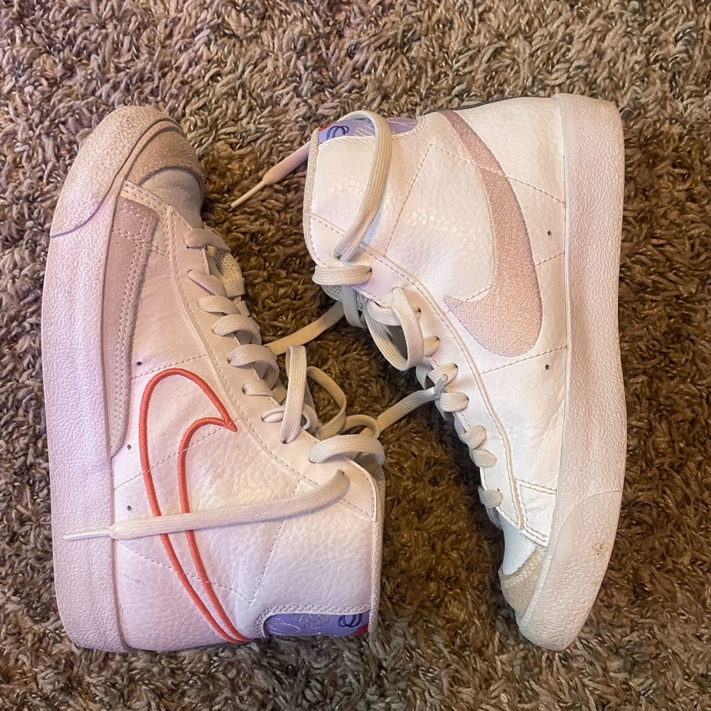 Nike White, Coral, Pink, and Purple Blazers